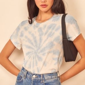 Reformation Perfect Vintage Tee NWT Tornado TieDye